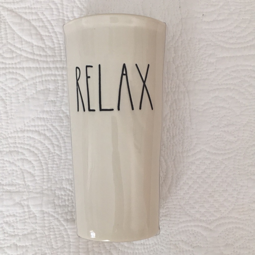 Rae Dunn Relax Tumbler
